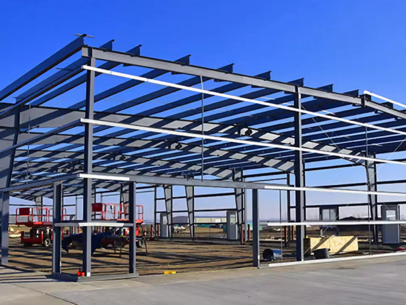 steel structure building construction